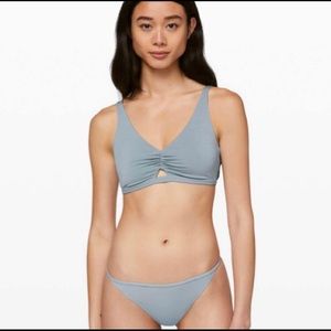 Simply gathered bralette